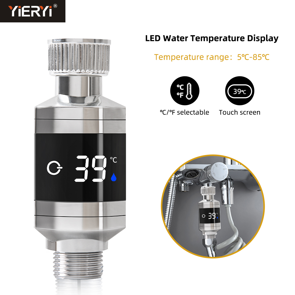 Home Bathroom Tub - デジタル浴室ホットタブシャワー蛇口温度計 LED ディスプレイ水温テスターベビーシャワー入浴キッチンホーム