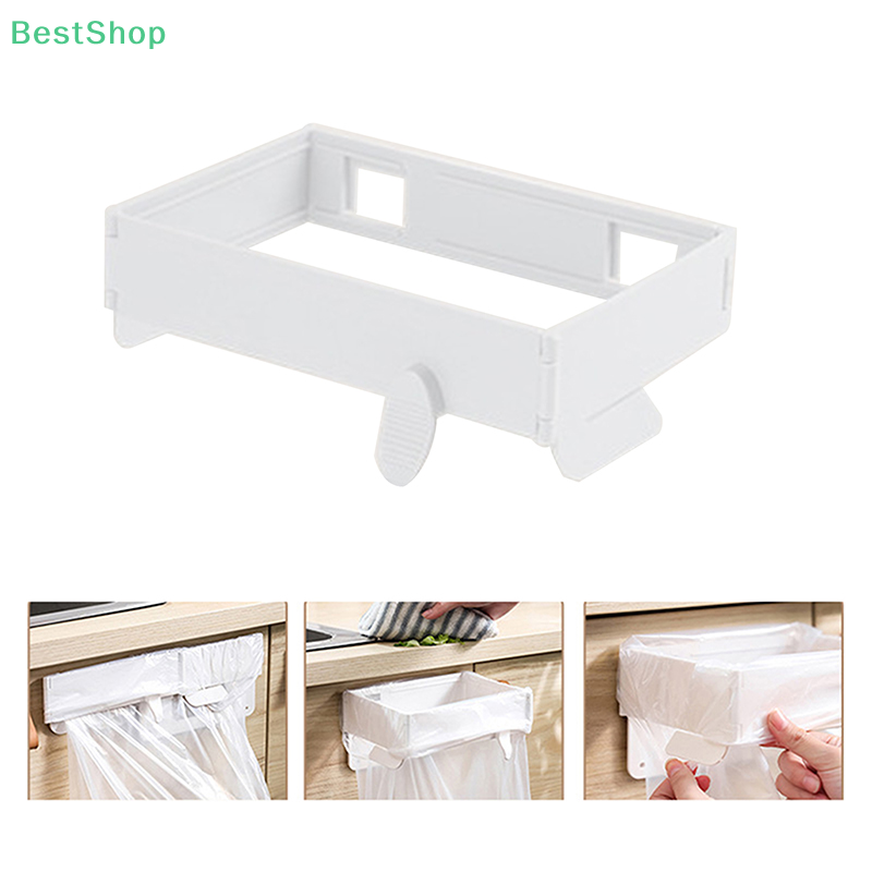 Home Essentials Bathroom Rack - ホームエッセンシャル - ポータブル折りたたみ式ゴミ袋ラック、キッチンやバスルームに最適