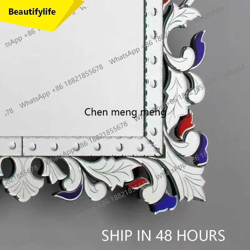 Home Bathroom Remodel - A17 高級化粧鏡 女の子向け 改装済みバスルーム 欧風蝶型 家庭用壁掛け丸型