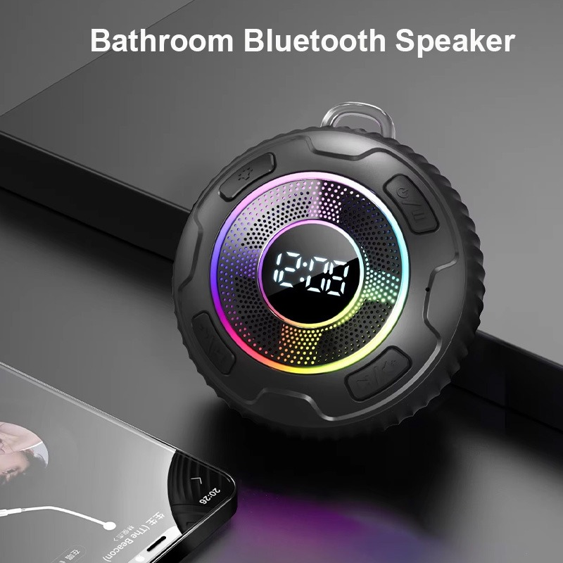 Home Bathroom Called - ミニポータブルバスルーム Bluetooth スピーカー IPX7 防水 TWS