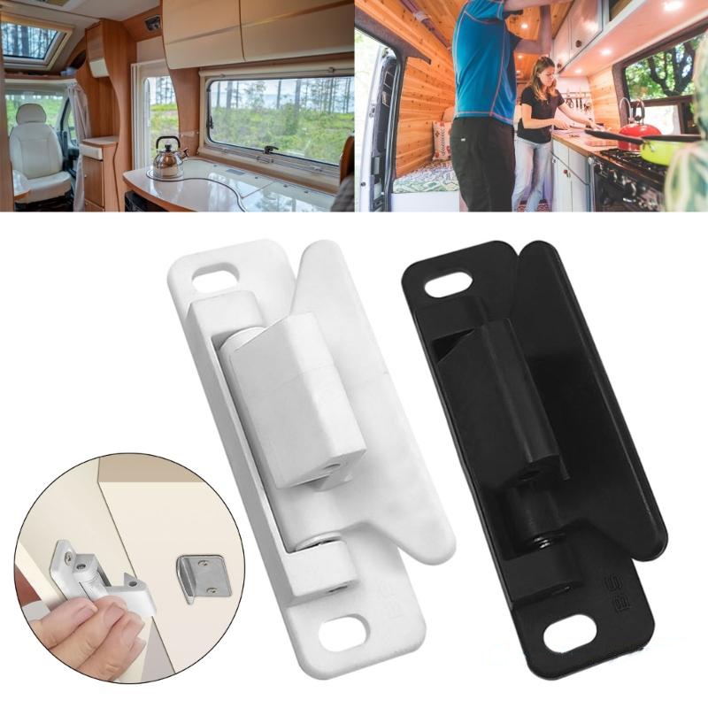 Home And Bathroom - RV キャビネットラッチハードウェア修正ロック家具引き出しリテーナーキャッチ家庭用キャンピングカー浴室キッチンオフィス耐久性