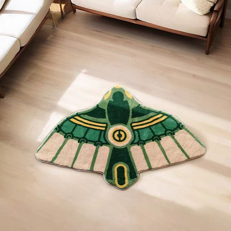Home Goods Bathroom Mats - アニメバスマットゼルダ王国カーペット飛行翼ホームソフト毛皮の敷物子供ベッドサイドふわふわノンスリップフットマット