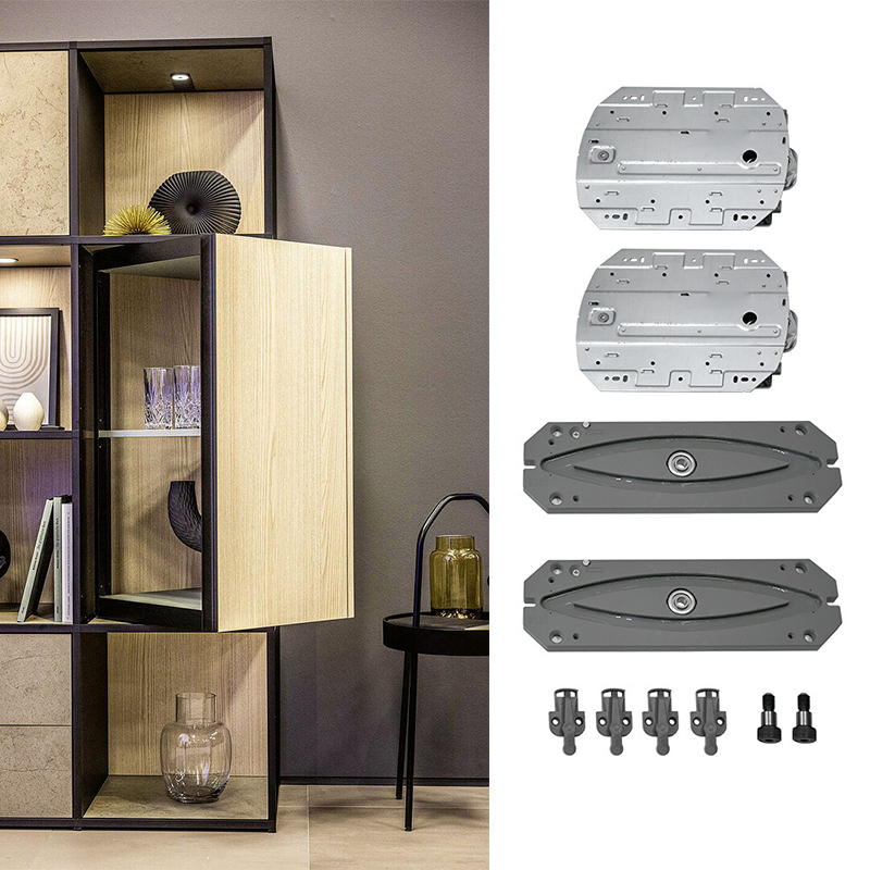 Home Bathroom Remodel - 回転式バスルームコーナーホームリノベーションキャビネットアイランド180/360度回転式オーガナイザー収納ラック