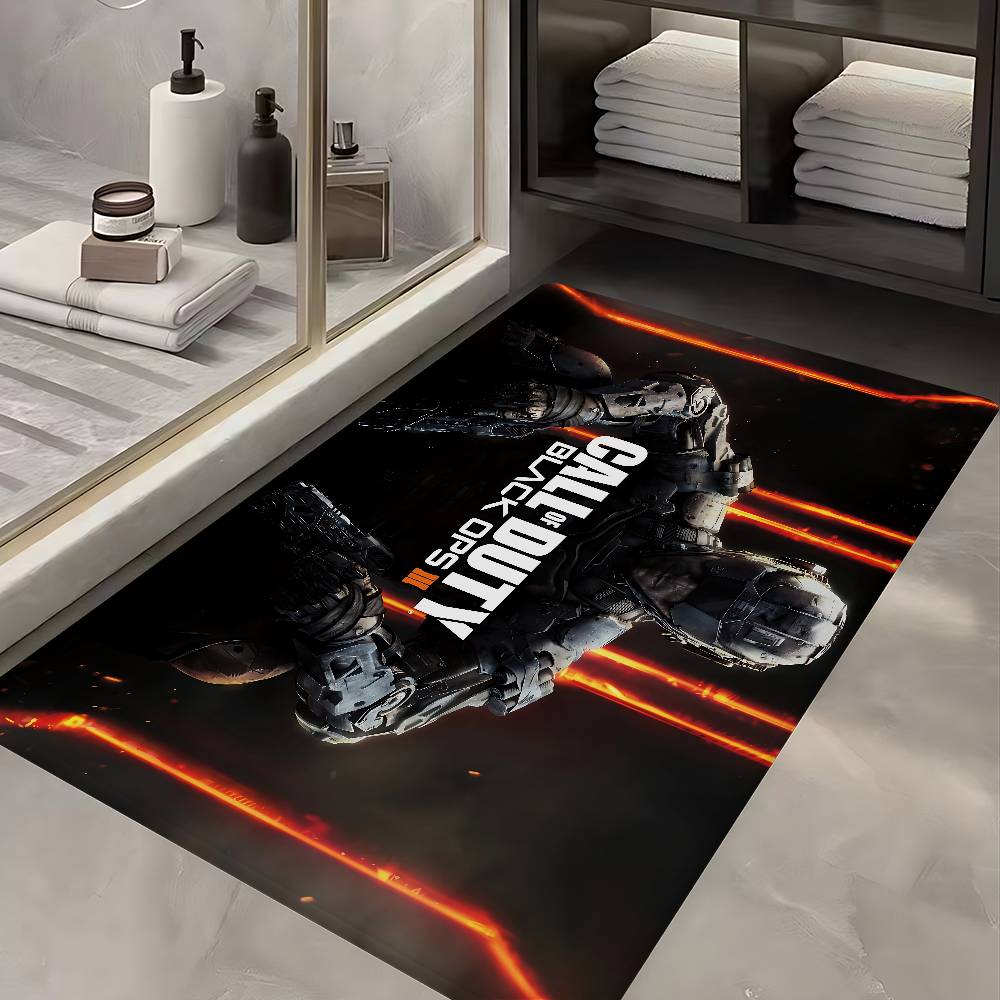 Home Bathroom Called - Call Of D-DutyS ゲーミングエントランスドアマット 北欧スタイル ホームドアマット