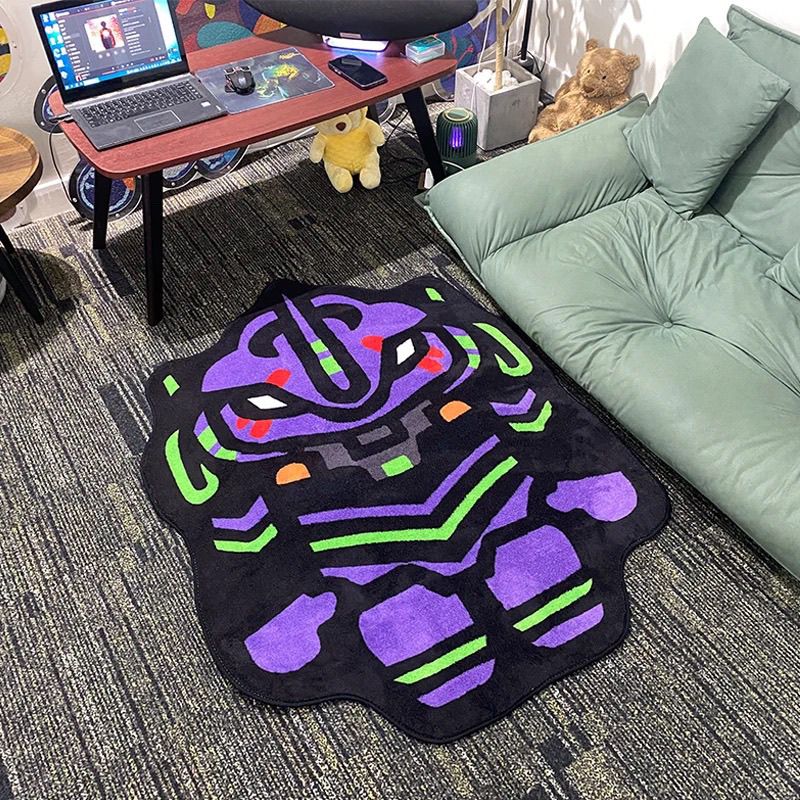 Home Goods Bathroom Mats - 新世紀エヴァンゲリオンデザイナーぬいぐるみラグソフトドアマットフロアマットカーペットホームリビングバスルーム抗模造スリップギフト