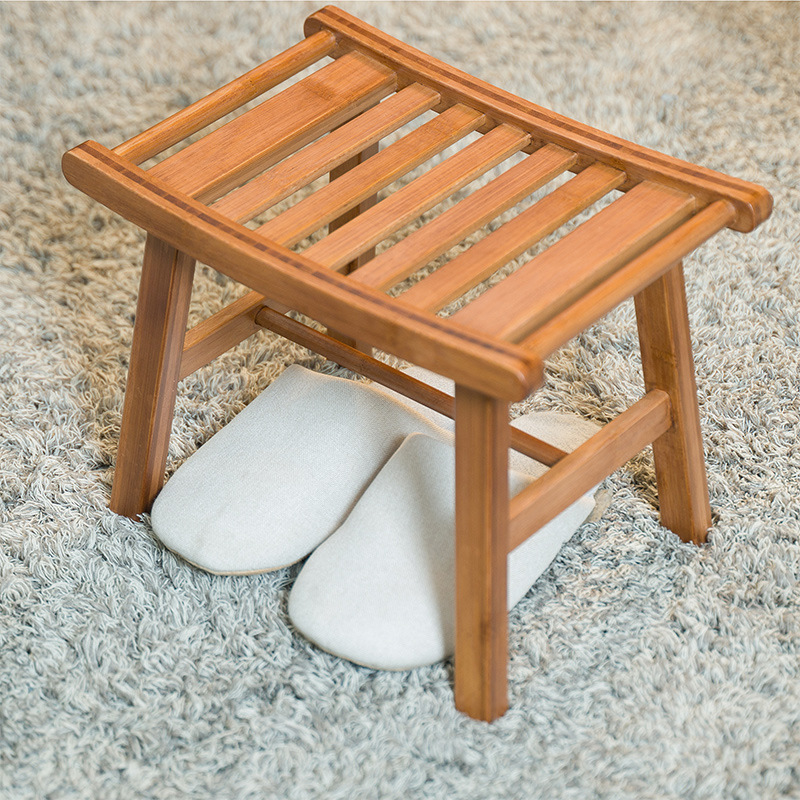Home Bathroom Tub - 1個入り竹製シャワーベンチ滑り止め小型シャワー台座家庭用防水スパバスルームベンチシートチェア、家庭用シャワーサウナ浴槽用