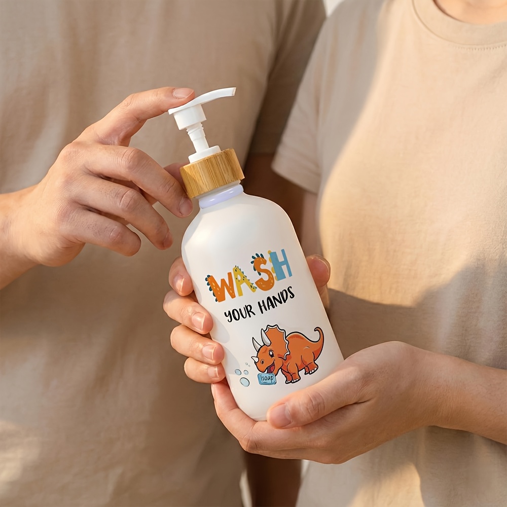 バスルーム用ソープディスペンサー、恐竜型プラスチック製ディッ - Home Bathroom Soap Dispenser のレビューと価格