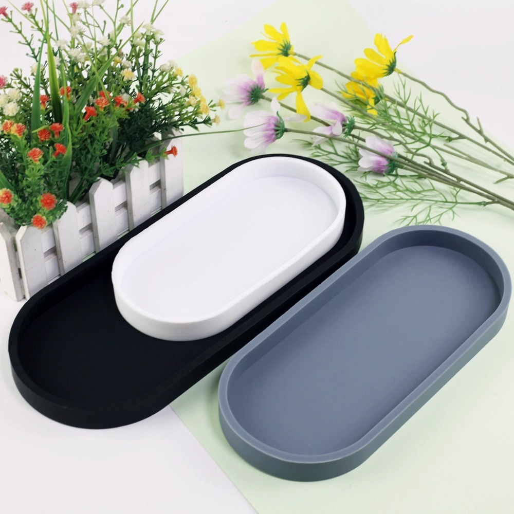 1Pc バスルームドレッシングシリコーントレイ、長方形食器洗 - Home Essentials Bathroom Rack のレビューと価格