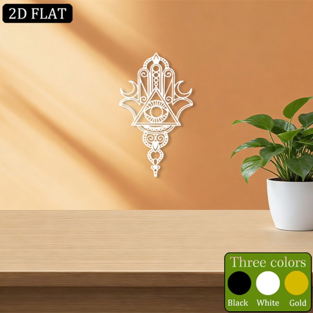 CIFBUY 鉄製ウォールアート ハムサ邪視メタル彫刻 壁掛 - Home & Bathroom Building Products Pte Ltd Reviews のレビューと価格