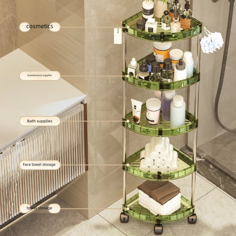 バスルーム収納ラック 多層オーガナイザーシェルフ トイレ寮家 - Home Essentials Bathroom Rack のレビューと価格