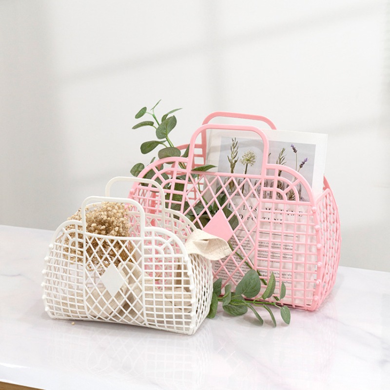 取り外し可能なシャワーバスケットプラスチックバスジェリーバッ - Home And Bathroom のレビューと価格