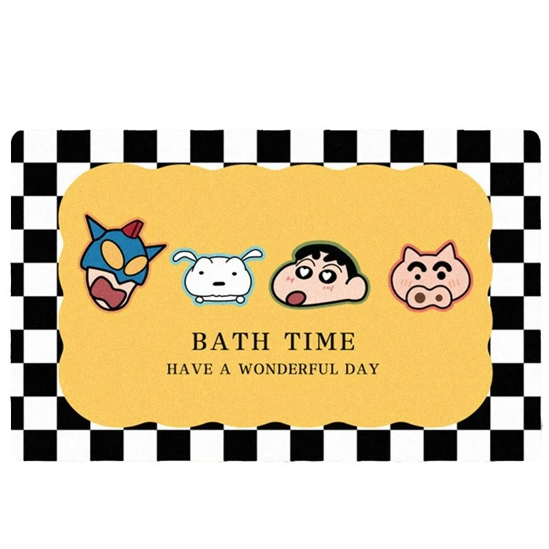滑り止め吸収フロアマット,珪藻土,速乾性,クレヨン,すねちゃ - Home Goods Bathroom Mats のレビューと価格