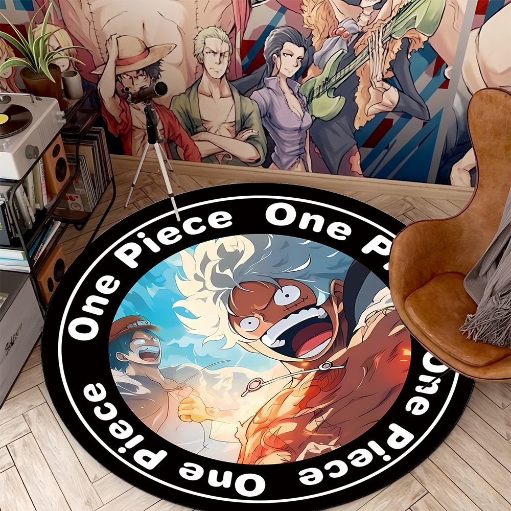 ワンピースフロアマットアニメ滑り止めバスマットリビングルーム - Home Goods Bathroom Mats のレビューと価格