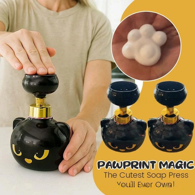 かわいい猫の足型フォームソープディスペンサー 面白い猫の足型 - Home Bathroom Soap Dispenser のレビューと価格