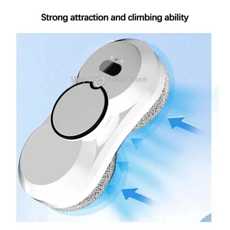 自動窓掃除ロボット 3Kpa高吸引力 ガラスクリーナー 水噴 - Home Bathroom Cleaning Robot のレビューと価格