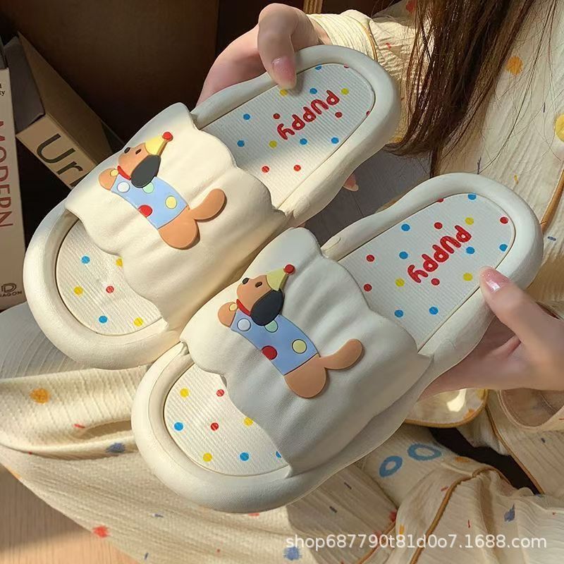 漫画風ホットドッグスリッパ レディース ソフト滑り止め 室内 - Home Outdoor Bathroom のレビューと価格