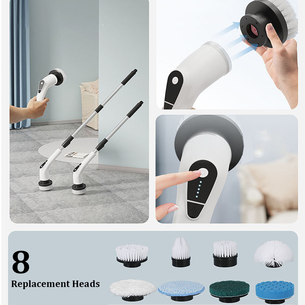 コードレス回転式電動掃除ブラシ キッチン、バスルーム、トイレ - Home Bathroom Products のレビューと価格