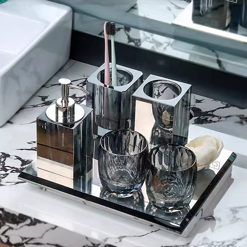 モダンライトラグジュアリークリエイティブクリスタルガラス洗面 - Zara Home Bathroom のレビューと価格