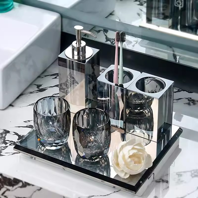 モダンライトラグジュアリークリエイティブクリスタルガラス洗面 - Zara Home Bathroom のレビューと価格