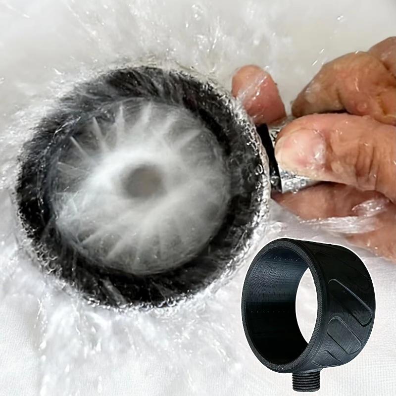 男性用スパイラルシャワーヘッドノズル 1個入り 高圧 家庭用 - Home And Bathroom のレビューと価格