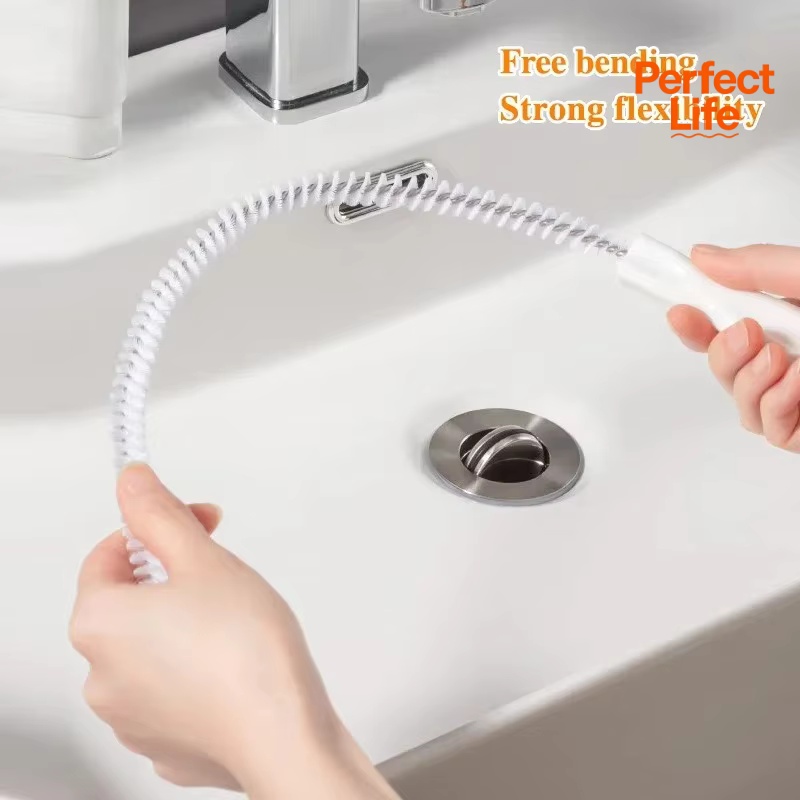 パイプ詰まり解消ブラシ シャワー浴槽排水口ヘアキャッチャー  - Home Bathroom Tub のレビューと価格