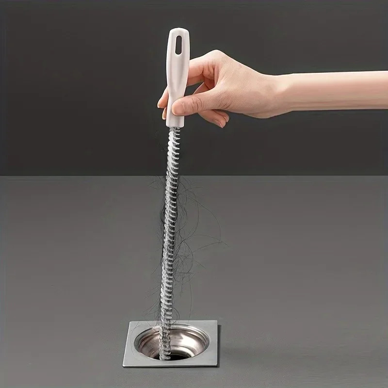 パイプ詰まり解消ブラシ シャワー浴槽排水口ヘアキャッチャー  - Home Bathroom Tub のレビューと価格