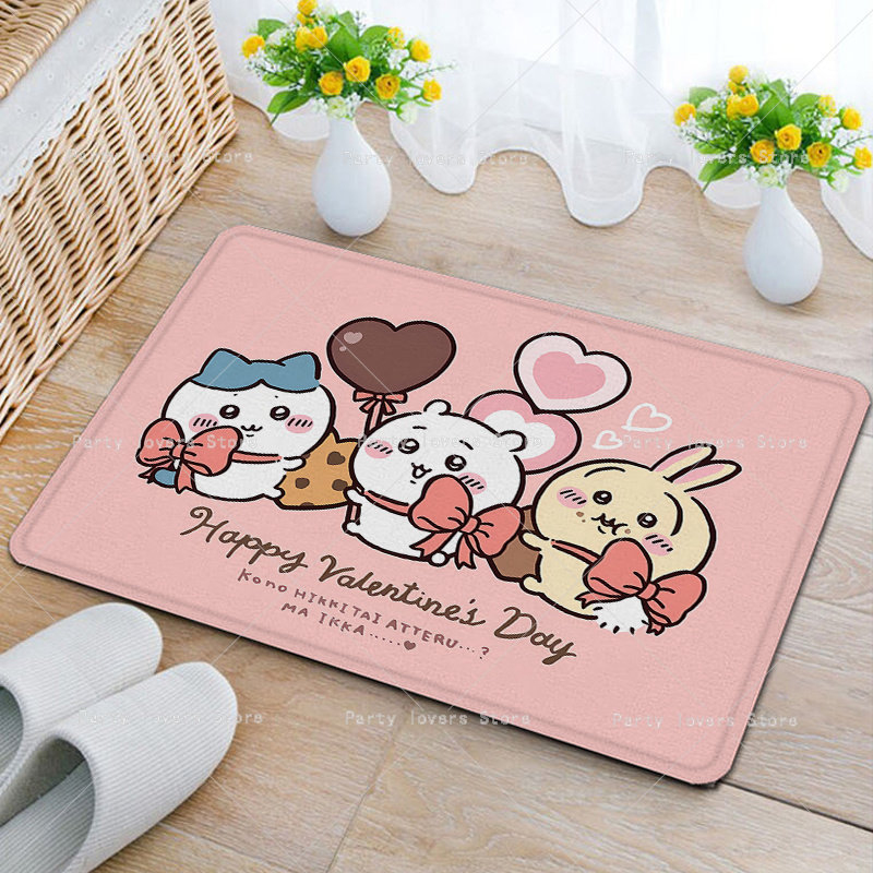 アニメ Chiikawas フランネルカーペットアニメ滑り止 - Home Goods Bathroom Mats のレビューと価格