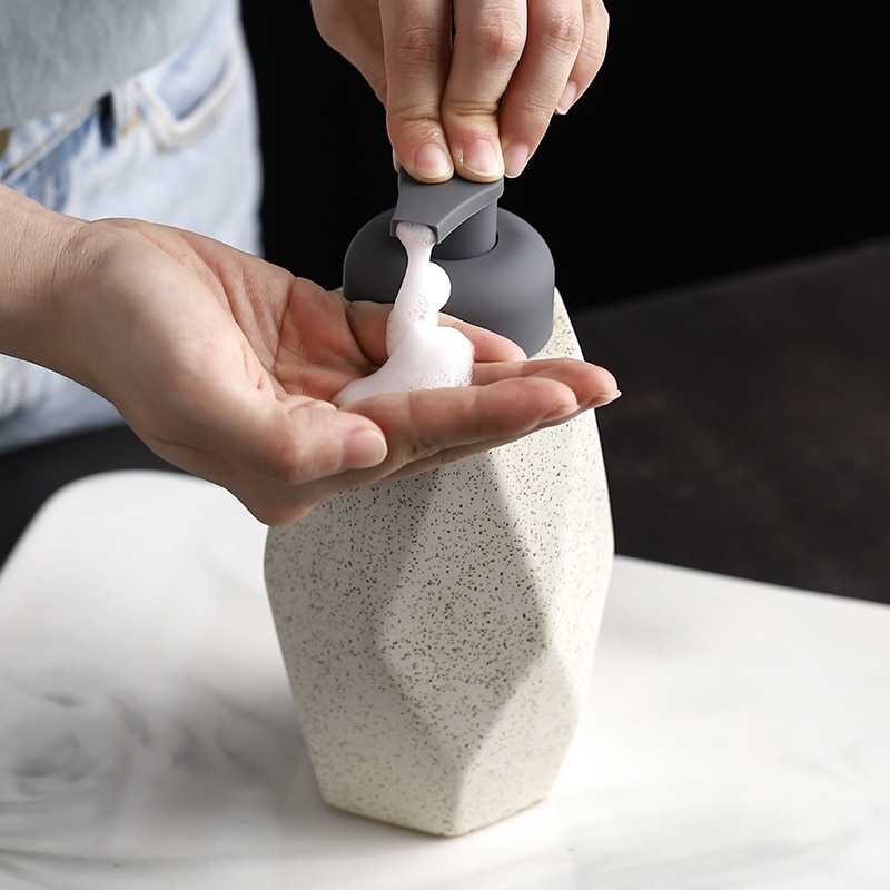 ソープディスペンサー,泡圧,ソープディスペンサー,磁器製シャ - Home Bathroom Soap Dispenser のレビューと価格