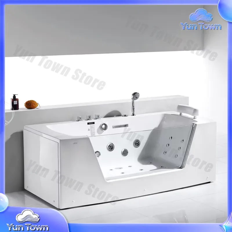 大型シャワー浴室用バスタブ、屋内スパ、両面スカート付きジェッ - Home Bathroom Remodel のレビューと価格