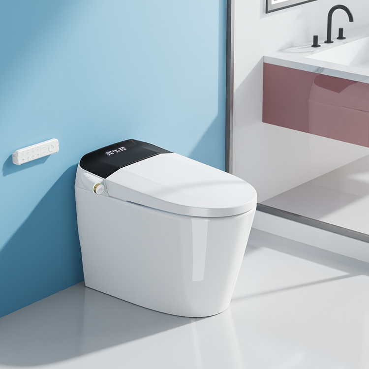 家庭装飾浴室スマート電子自動洗浄センサー付き水洗トイレ - Home And Bathroom のレビューと価格