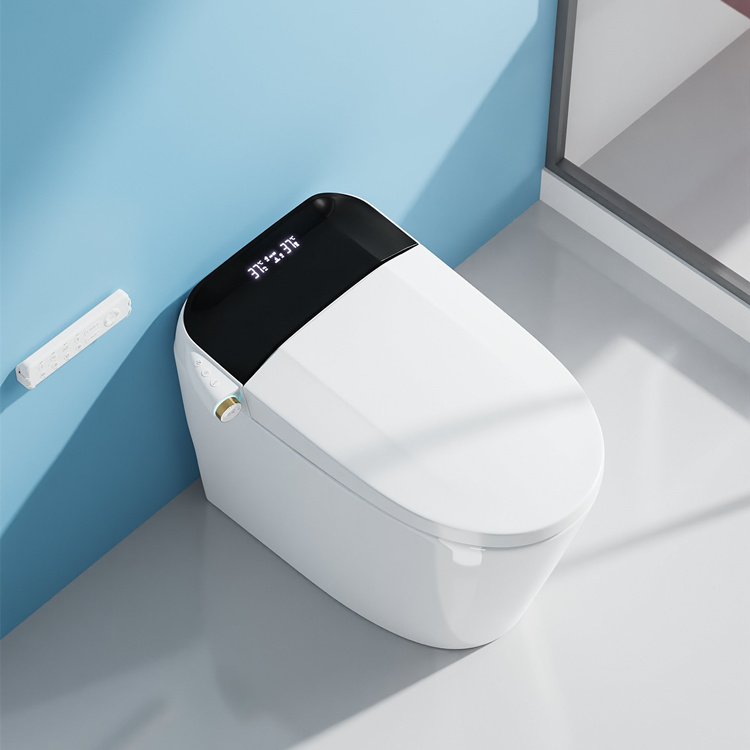 家庭装飾浴室スマート電子自動洗浄センサー付き水洗トイレ - Home And Bathroom のレビューと価格