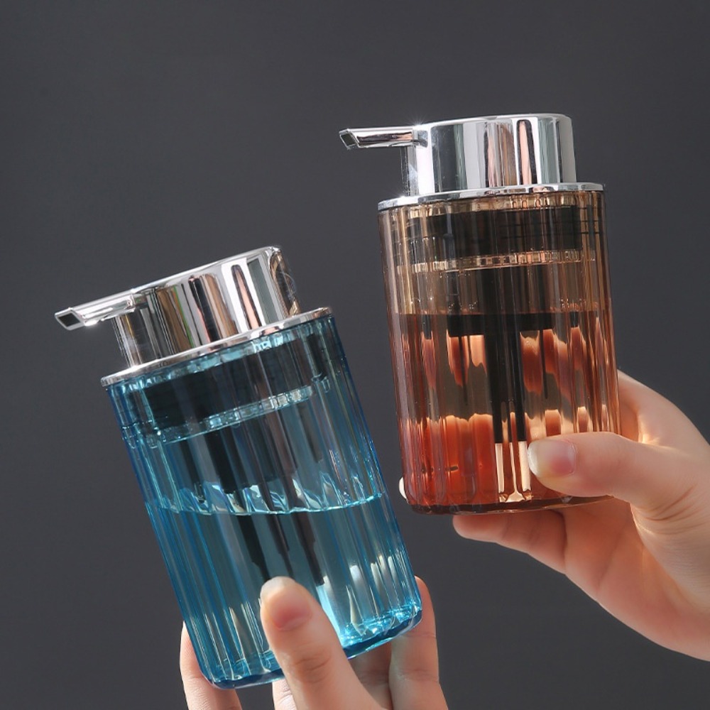 1PC プレス泡立ちソープディスペンサー家庭用クリアシャンプ - Home Bathroom Soap Dispenser のレビューと価格