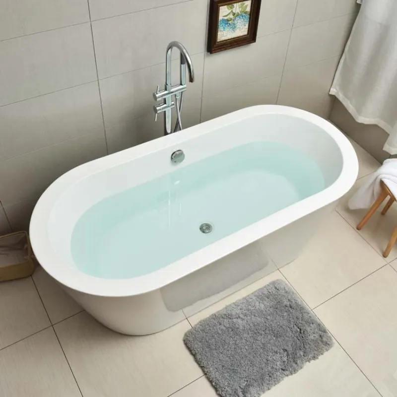 モダンなアクリル製自立型バスタブ 1.4m～1.8m シンプ - Home Bathroom Tub のレビューと価格