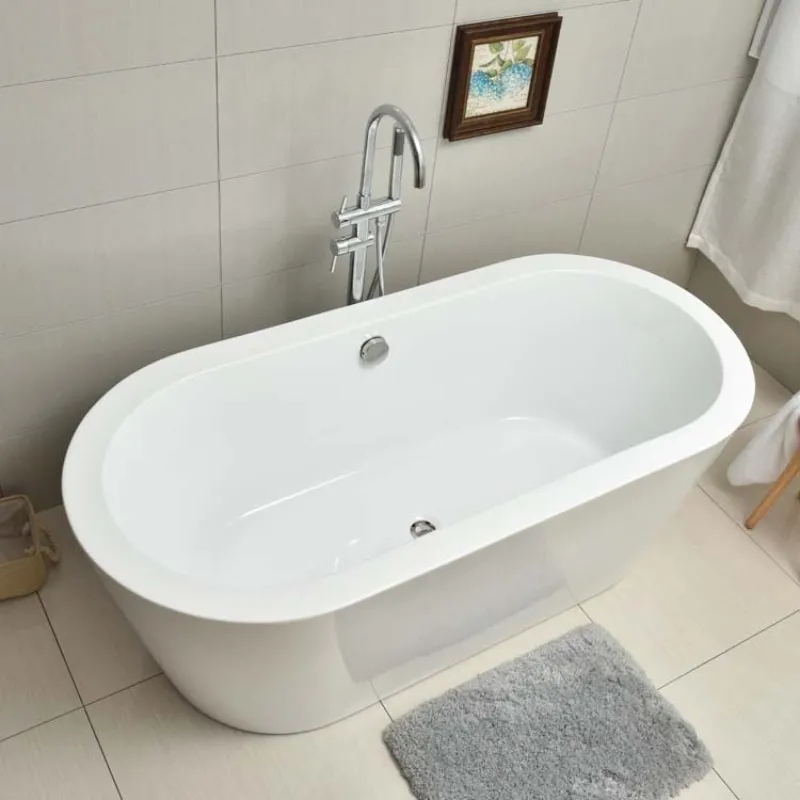 モダンなアクリル製自立型バスタブ 1.4m～1.8m シンプ - Home Bathroom Tub のレビューと価格