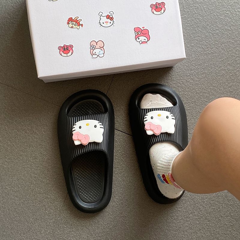 サンリオかわいいハローキティ厚底スライド女性防水ノンスリップ - Home Outdoor Bathroom のレビューと価格