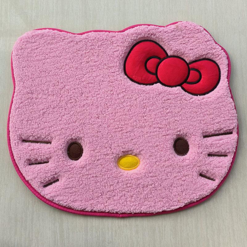 アニメハローキティぬいぐるみラグソフトドアマットマットカーペ - Home Goods Bathroom Mats のレビューと価格
