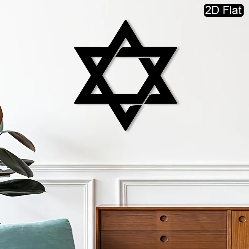 CIFBUY 鉄製ウォールアート ダビデの星 メタル彫刻 壁 - Home & Bathroom Building Products Pte Ltd Reviews のレビューと価格