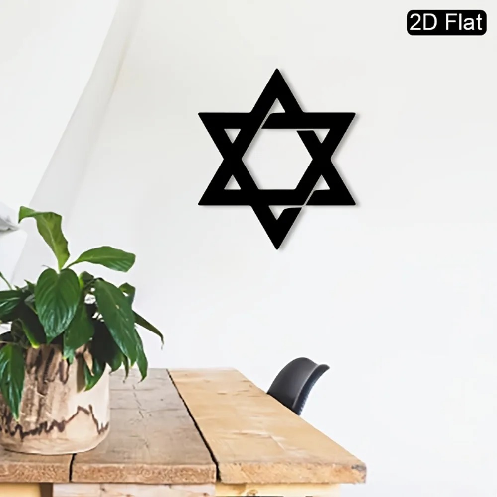 CIFBUY 鉄製ウォールアート ダビデの星 メタル彫刻 壁 - Home & Bathroom Building Products Pte Ltd Reviews のレビューと価格
