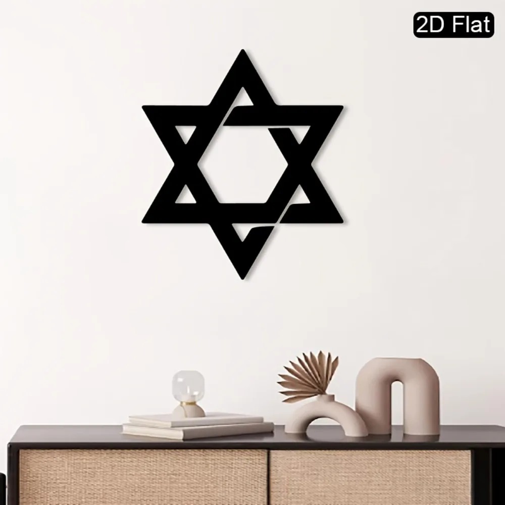 CIFBUY 鉄製ウォールアート ダビデの星 メタル彫刻 壁 - Home & Bathroom Building Products Pte Ltd Reviews のレビューと価格