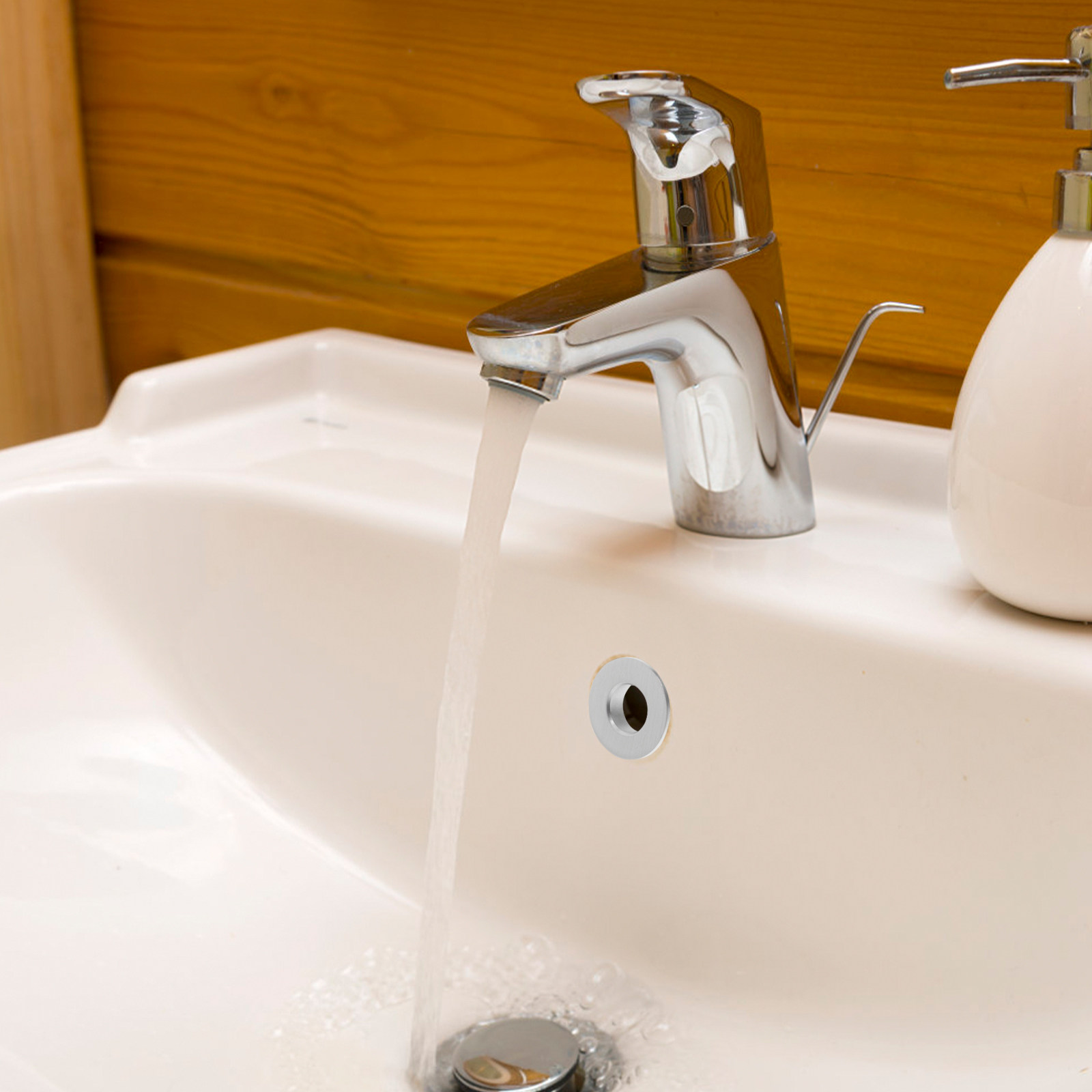 浴室シンクオーバーフロー装飾リング、洗面器オーバーフロー排水 - Home Bathroom Tub のレビューと価格