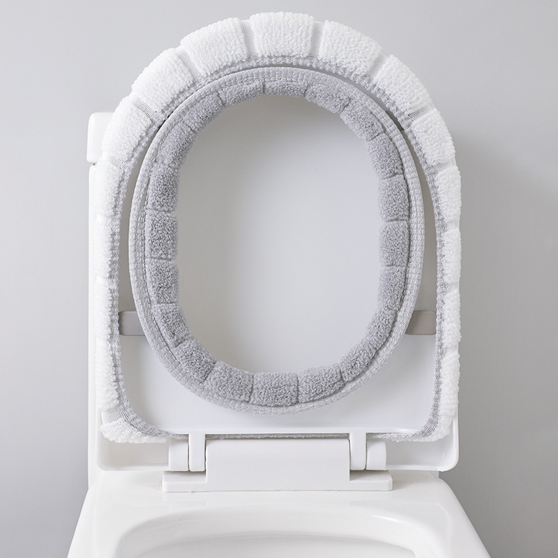 冬暖かい便座カバーマット浴室トイレパッドクッションハンドル付 - Zara Home Bathroom のレビューと価格