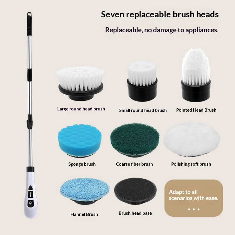 HOMEFISH コードレススピンスクラバー電動クリーニング - Home Bathroom Products のレビューと価格