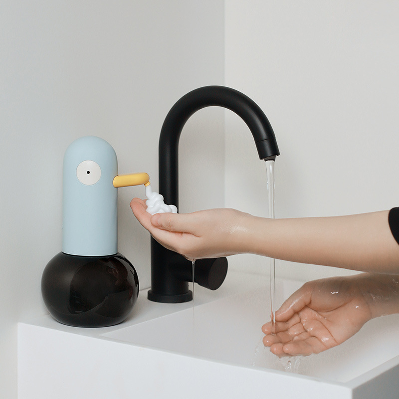 タッチレス自動液体石鹸ディスペンサー USB 充電式電気発泡 - Home Bathroom Soap Dispenser のレビューと価格