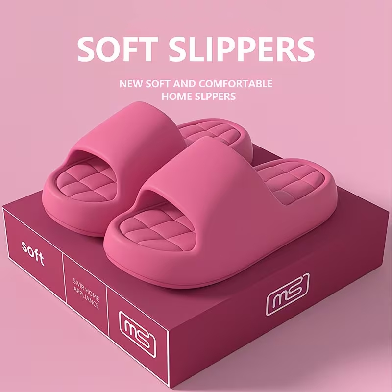 アウトドアファッション女性用スリッパ屋内厚いソフトソール滑り - Home Outdoor Bathroom のレビューと価格
