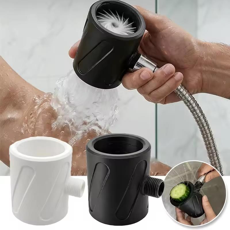男性用シャワーノズル 強力洗浄マッサージスプレー 多機能2i - Shower Head Rain のレビューと価格