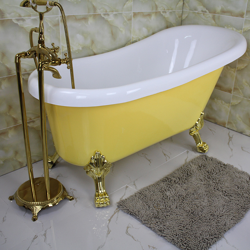 自立式浴槽、アクリルカラーの爪足付き、浸漬浴槽、ヨーロッパ風 - Home Bathroom Tub のレビューと価格