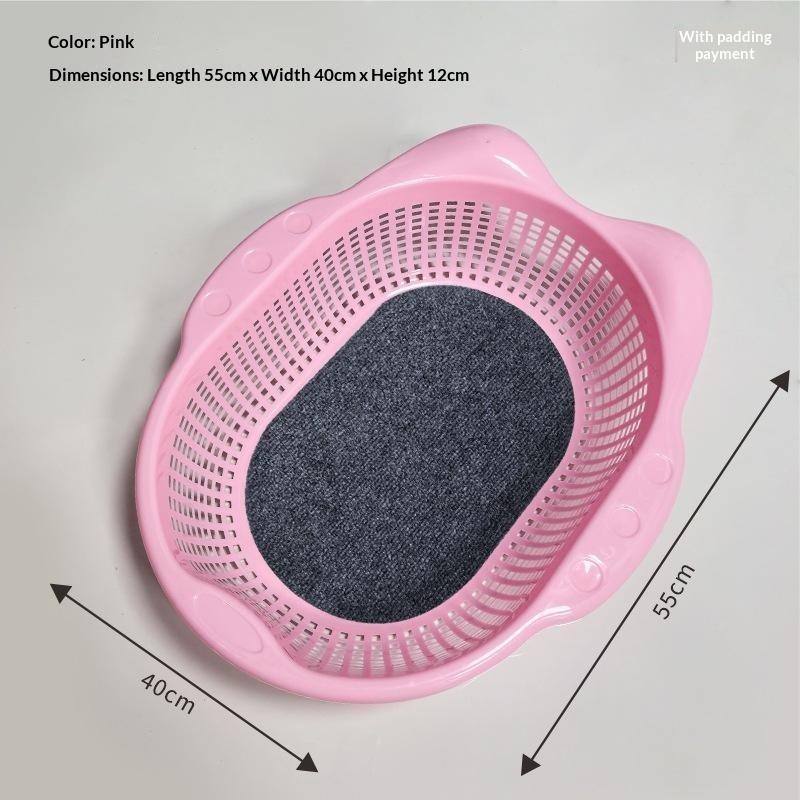 通気性のある中空ソフト滑り止めクッション付きプラスチック製猫 - Non Slip Bath Mat のレビューと価格