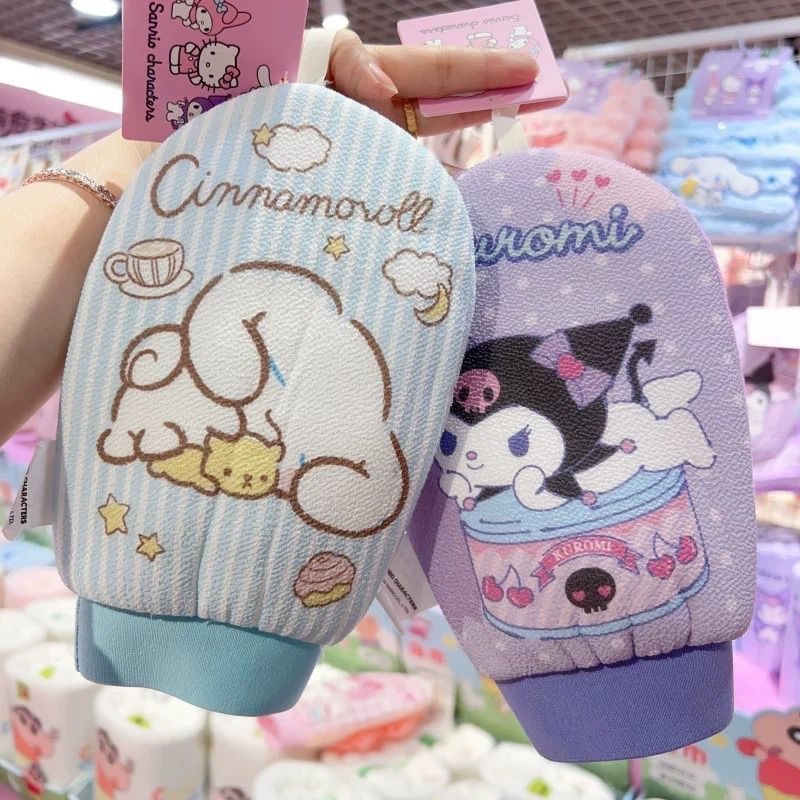 可愛い漫画パンクプリントバススクラバー高級キュートソフト角質 - Home Bathroom Products のレビューと価格