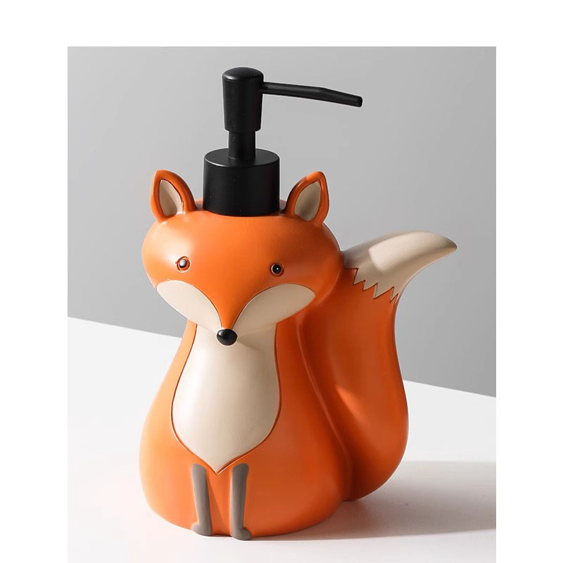 かわいいキツネのソープディスペンサーボトル 320ML/50 - Zara Home Bathroom のレビューと価格