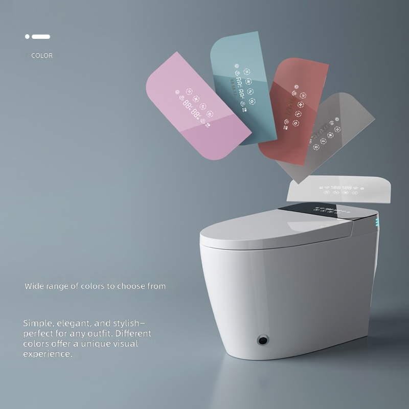 スマートトイレ、ピンク、オールインワン自動、水圧制限なし、サ - Home And Bathroom のレビューと価格
